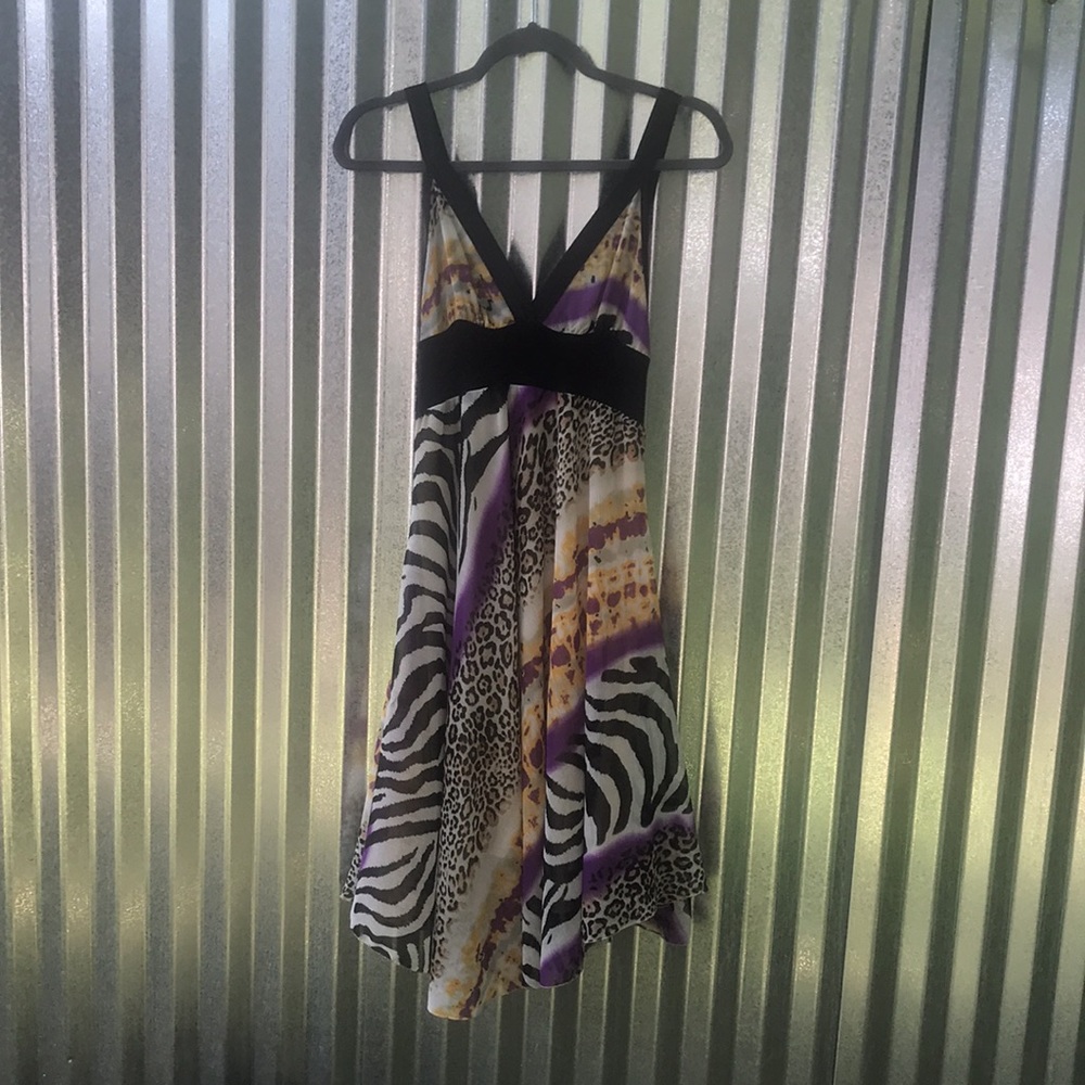 Tricia Fix Dress, Size: M, Made in USA, Animal/tie dye print,Bohemian inspired - Picture 10 of 10